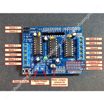 Mạch Motor Shield L293D