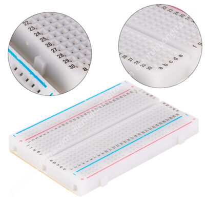 Mini Breadboard 400 Lỗ 8.5CMX5.5CM