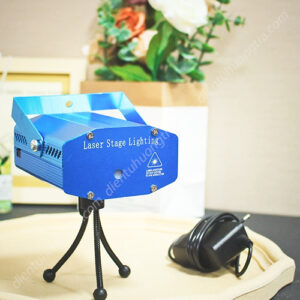 Đèn Laser Mini Sân Khấu Cảm Biến Theo Nhạc