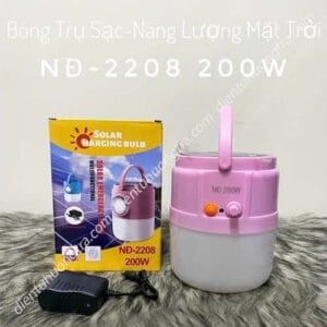 Bóng trụ (bulb) sạc NLMT NĐ-2208 - 200W