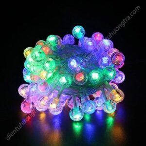 Dây đèn led chớp bi bọt nhỏ dây trong 20B 5M đủ màu