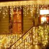 Dây Đèn Led Rèm Ngang 8m, Dài 0.6m 240Leds