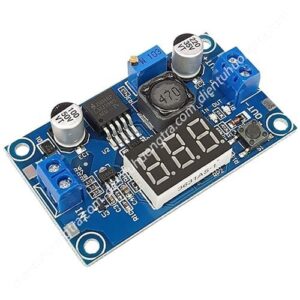 Mạch Giảm Áp LM2596 Có Hiển Thị Led 7 Đoạn