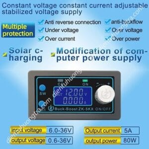 Module Buck - Boost Zk-5KX - 5A - 80W
