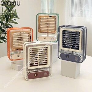 Quạt sạc phun sương mini để bàn D899-1