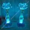 Đèn Sen 1 bông led pha lê 091 (32cm)