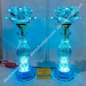 Đèn Sen VN 1 bông pha lê 148 (34cm)