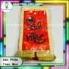 Liễn Mành Chữ Nhật Nền Đỏ Chữ Thư Pháp Treo Trang Trí Tết